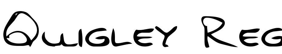 Quigley Regular Font Download Free